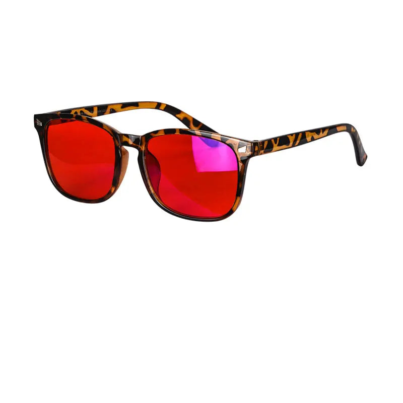 Blue and Green Wavelength Blocking Glasses Disruptive Light Blocking Glasses for Better Sleep Eliminate Eye Strain