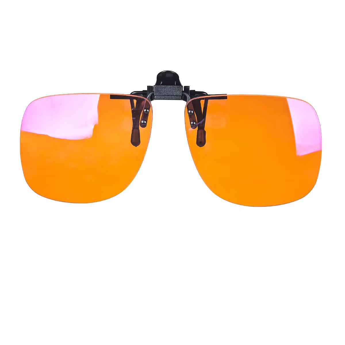 Big Size Square Shape Red Lens Clip on Better Sleep Clipon Orange Lens Yellow Driving Lenses Black Polarized Sunglasses Clip On