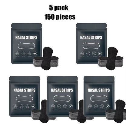 Anti Snoring Nose Strips for Breathing Correction Physical Expansion Breathable Nasal Patch Better Sleep Anti-Snoring Nasal Stri