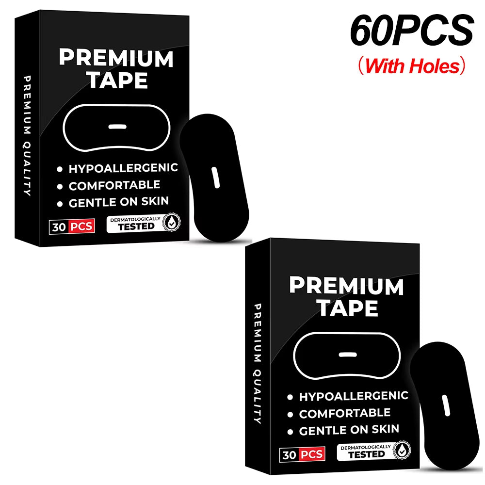 30/60Pcs Mouth Tape Sleeping Keep Mouth Close Prevent Snoring Gentle Sleep Strip for Home Travel Mouth Tape Mouth Tape