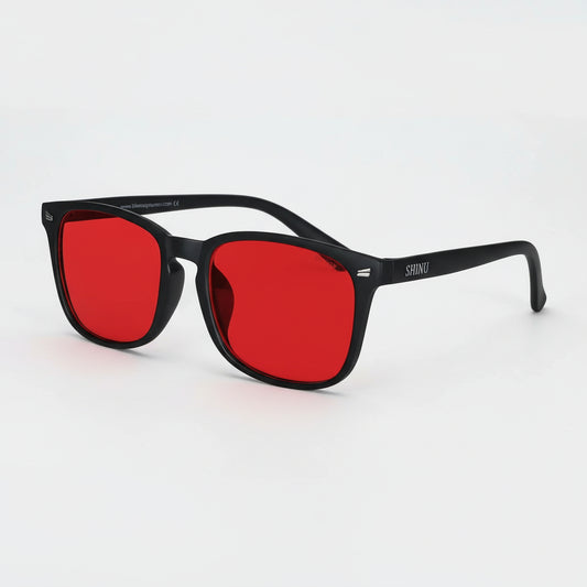 Blue and Green Wavelength Blocking Glasses Disruptive Light Blocking Glasses for Better Sleep Eliminate Eye Strain