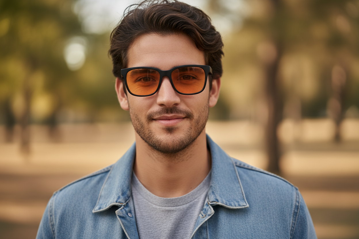 haz una foto del estilo de las anteriores pero ahora de un chico, que se vea cercana sencilla y natural